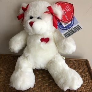 Build-A-Bear 2002 Valentines Plush Limited Edition Heart Love Bear